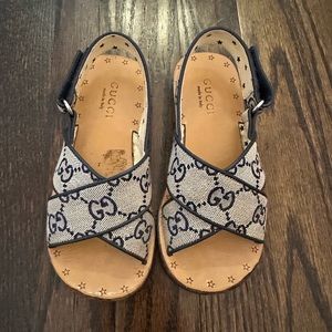 Gucci Sandals Black Size 28